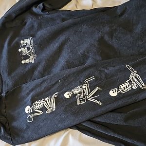 Party Skeletons Long Sleeve Tshirt
